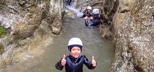 Canyoning in Slovenia