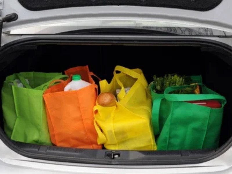 Keep your trunk clean and organized with the help of a trunk tub.